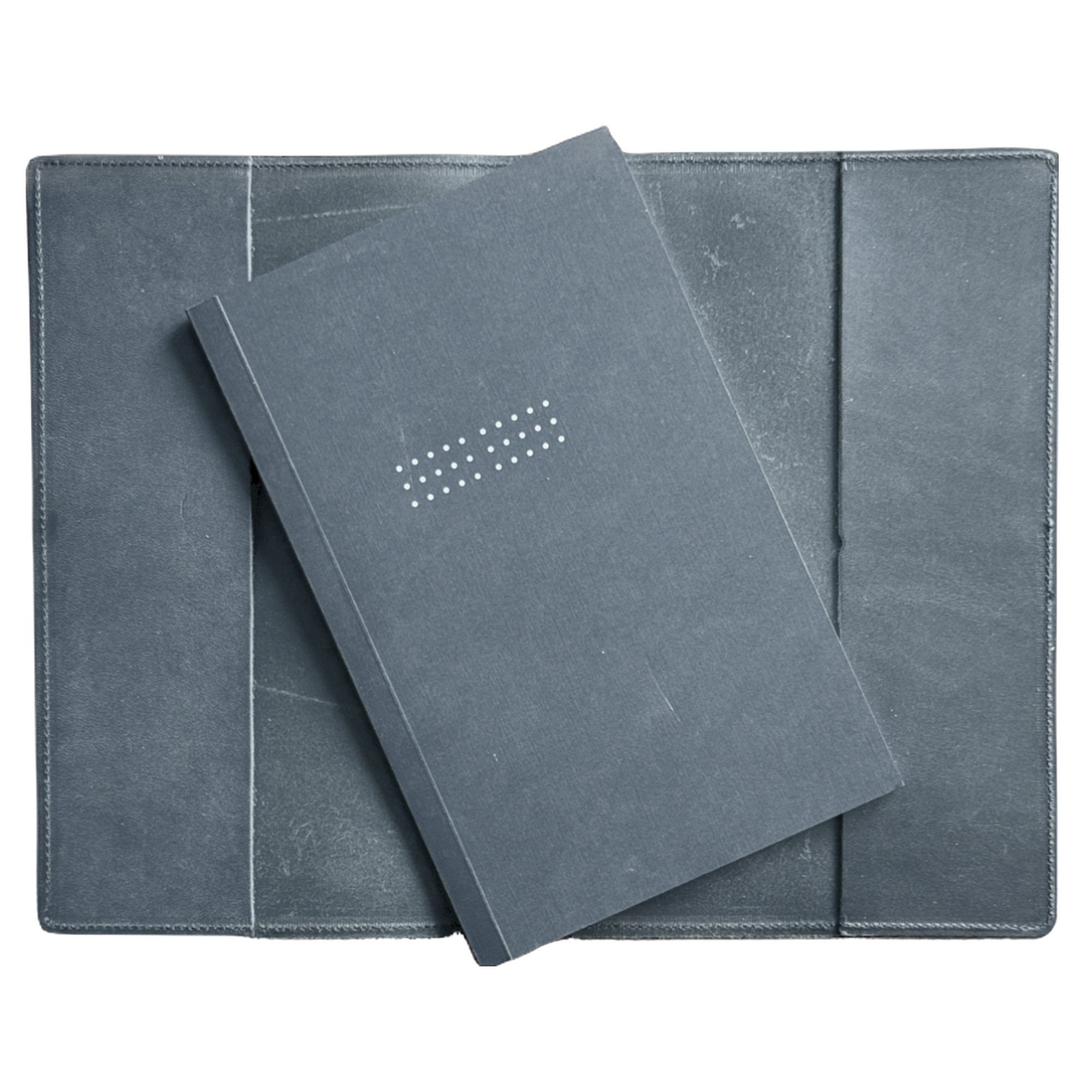 Leather Journal Cover - Black 4