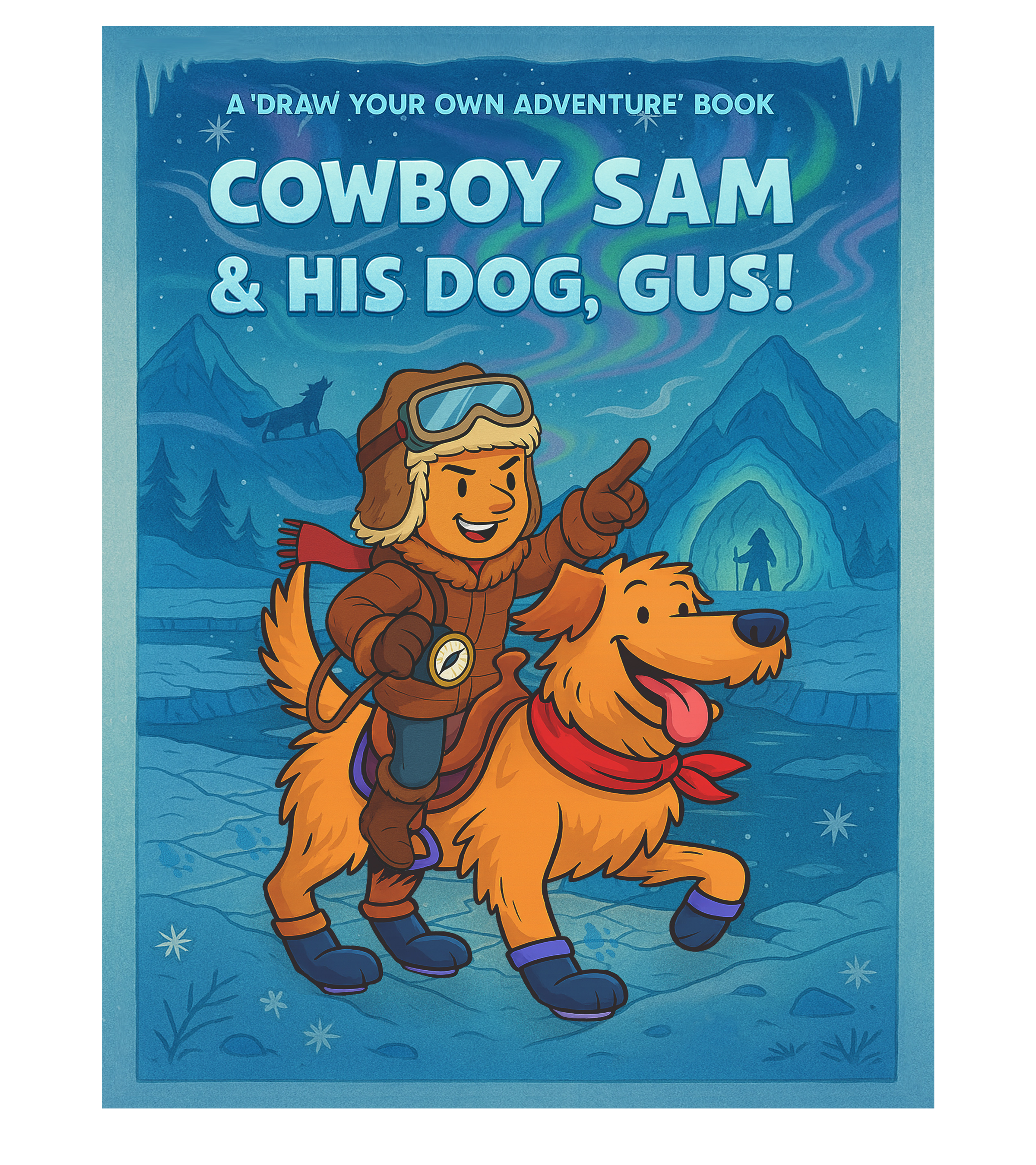Cowboy Sam & His Dog Gus Coloring Book